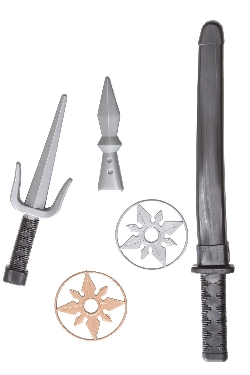 KIT NINJA 5 ELEMENTI